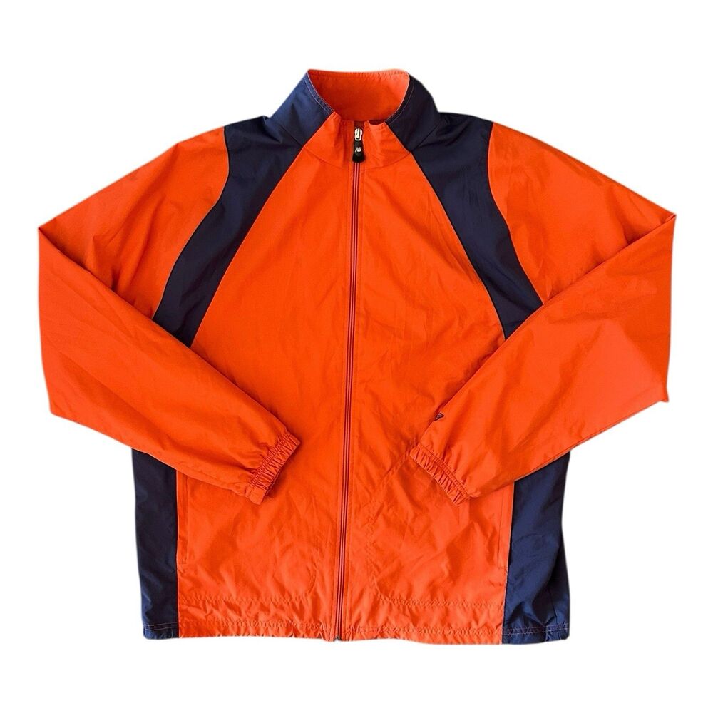 New Balance Full Zip Windbreaker Jacket Detroit Tigers Colors Men’s XL
